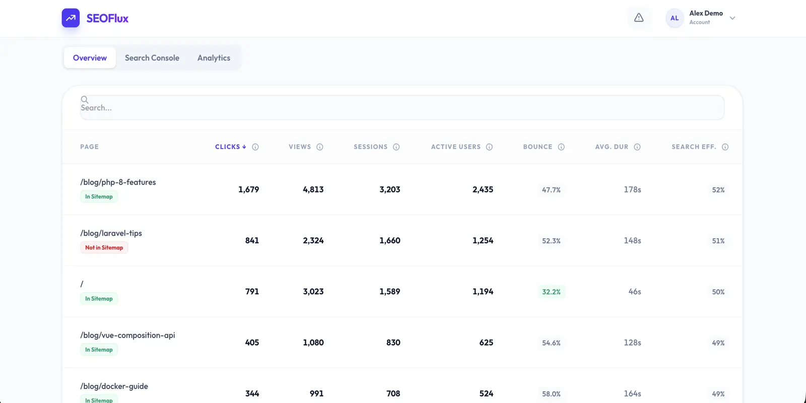 SEOFlux — screenshot 3